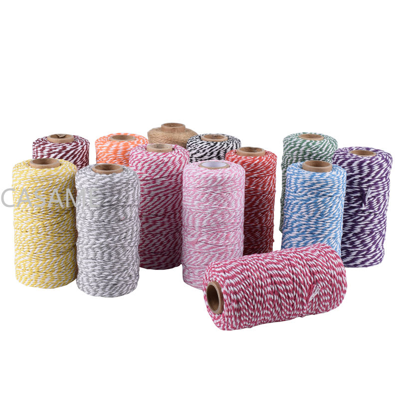 Home And Textiles Today - Multiple Colorful Thread Cord Handmade Crafts