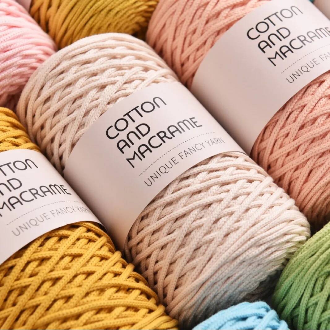 Home Textiles Factory - Factory Hollow Cotton Thread Round Strand