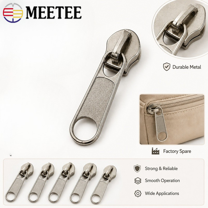 50/100Pcs 5# Nylon Zipper Slid - огляд і ціна Home Textiles Factory