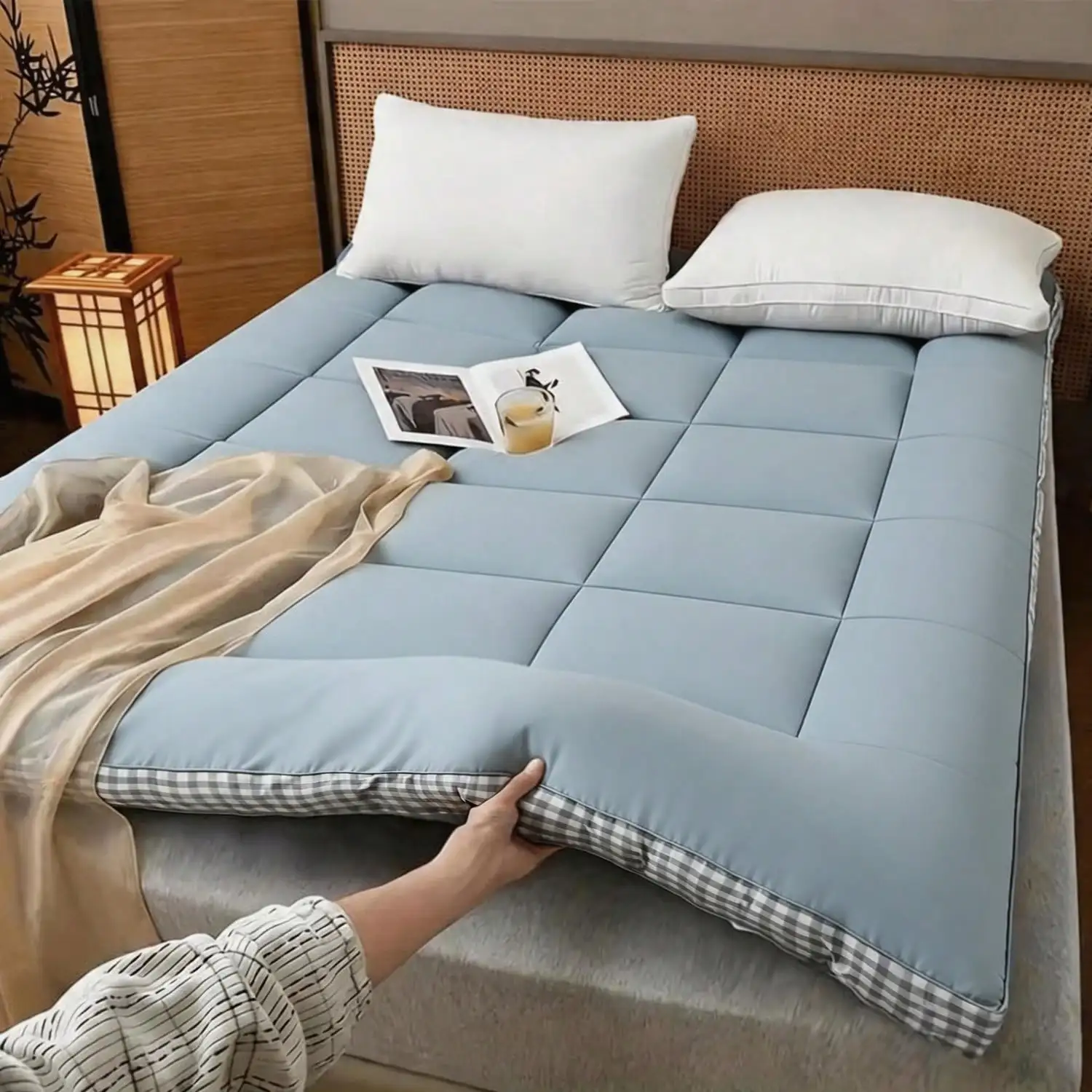 900GSM King Mattress Topper Th - огляд і ціна Mattress Pad Topper