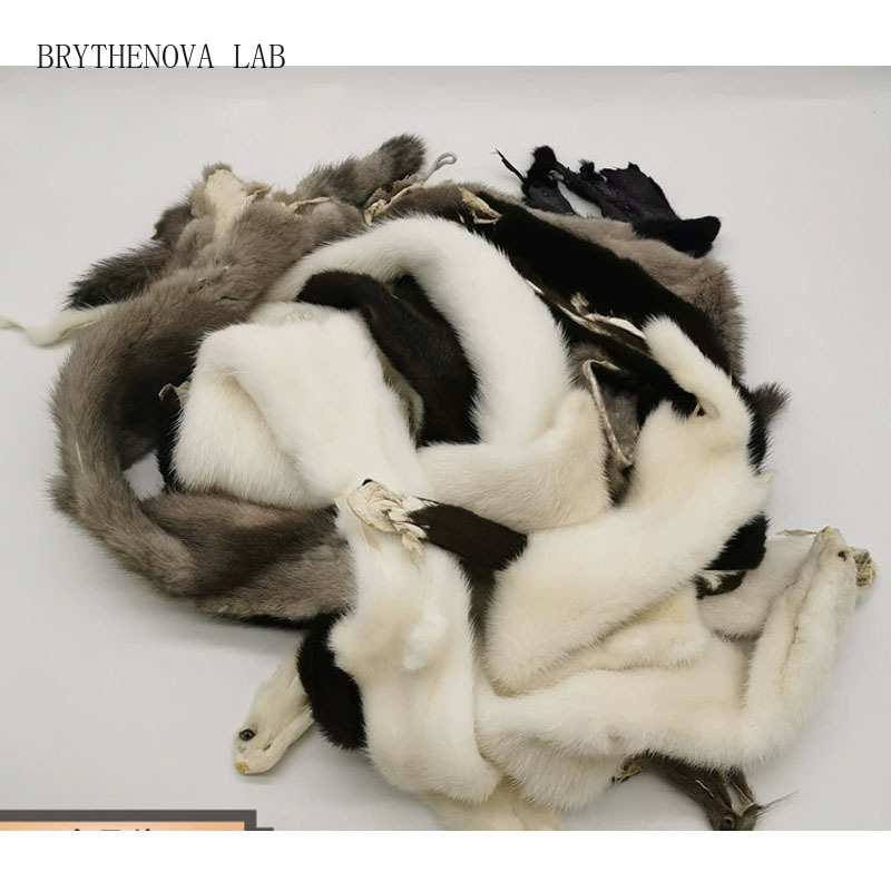 Real Mink Fur Skin Leather Hid - огляд і ціна Home Textiles Factory