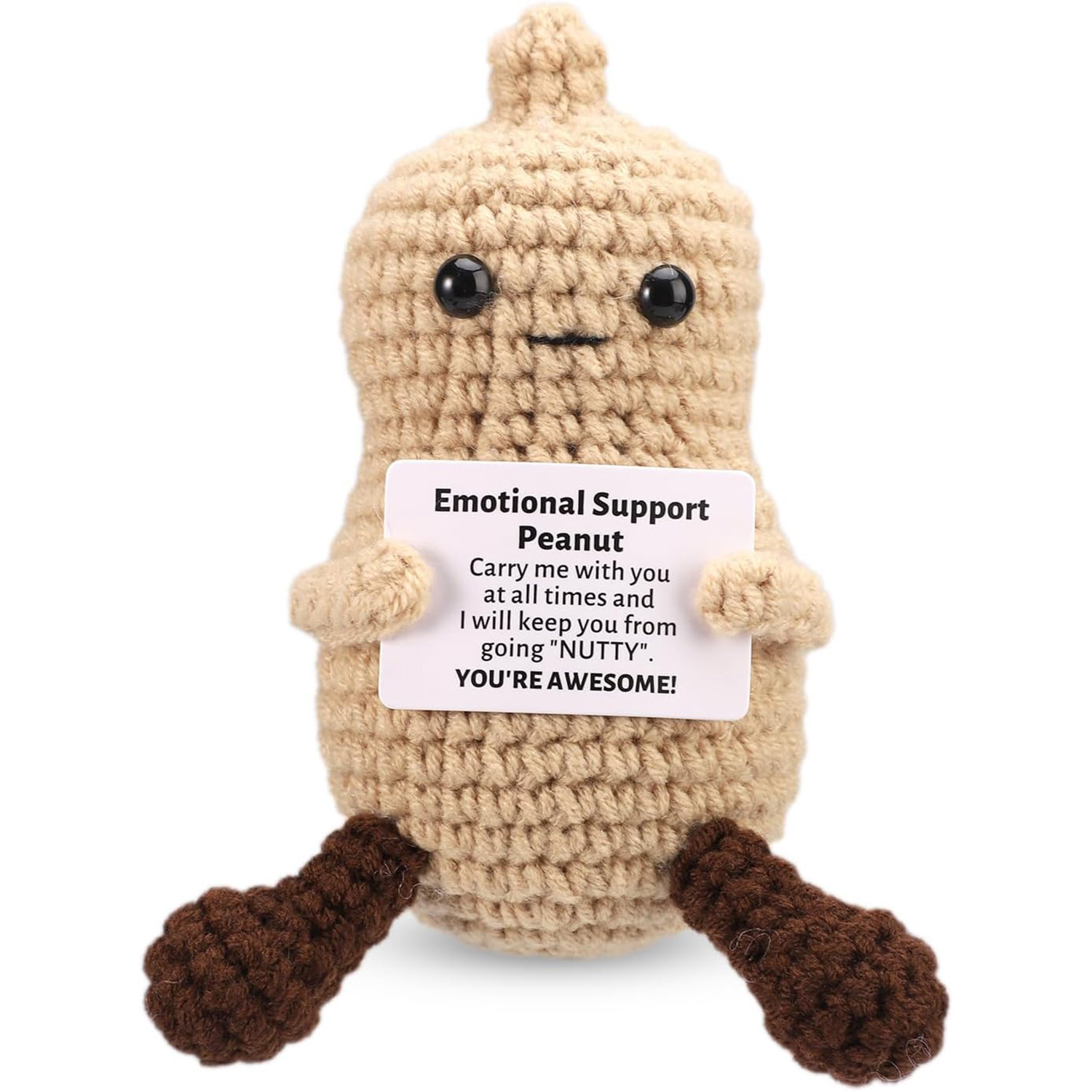 Funny Crochet Peanut Handmade  - огляд і ціна Home And Textiles Today