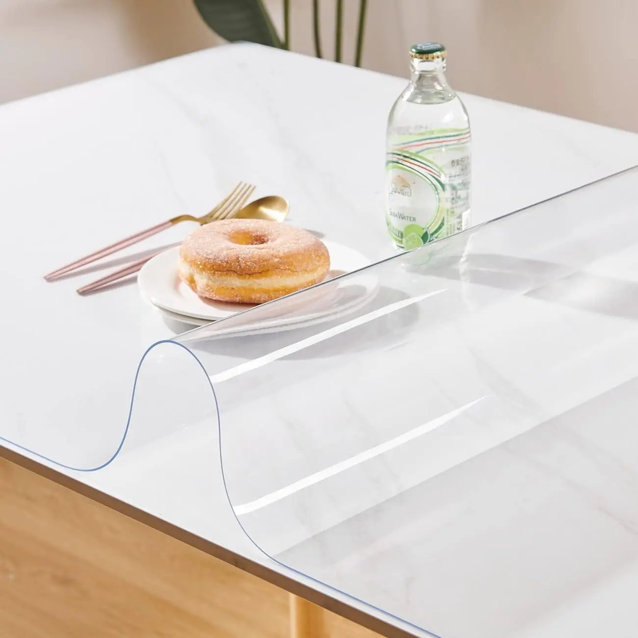 Clear Vinyl Tablecloth Cover,  - огляд і ціна Home Textiles News