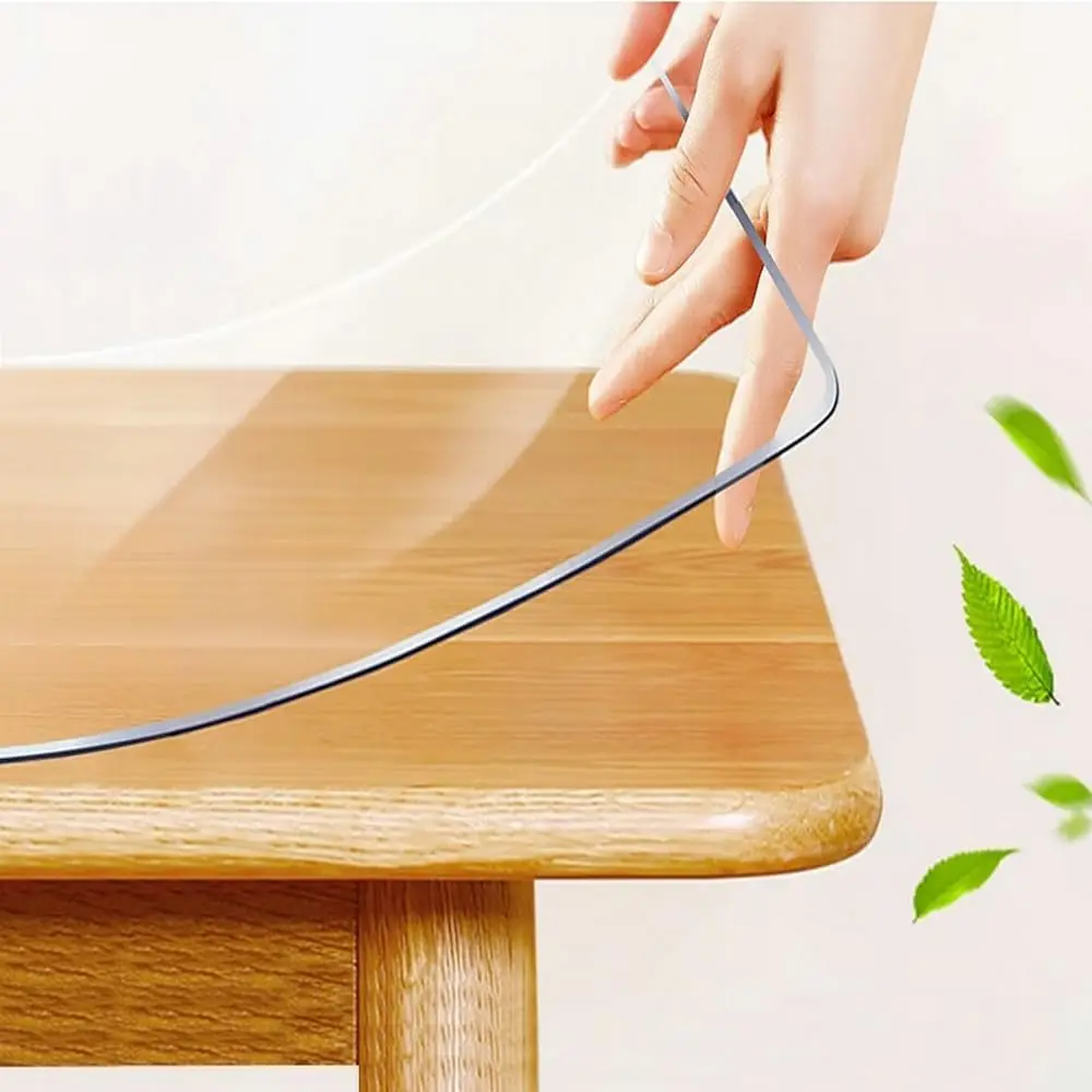 Clear Vinyl Tablecloth Cover,  - огляд і ціна Home Textiles News
