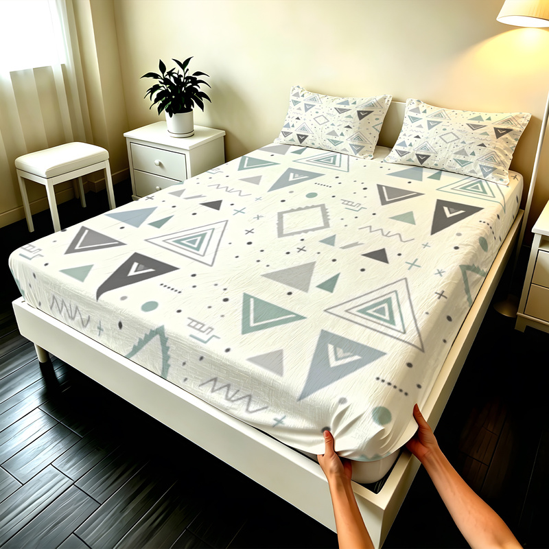 3Pcs Microfiber Fitted Sheet S - огляд і ціна Fitted Sheet Deep