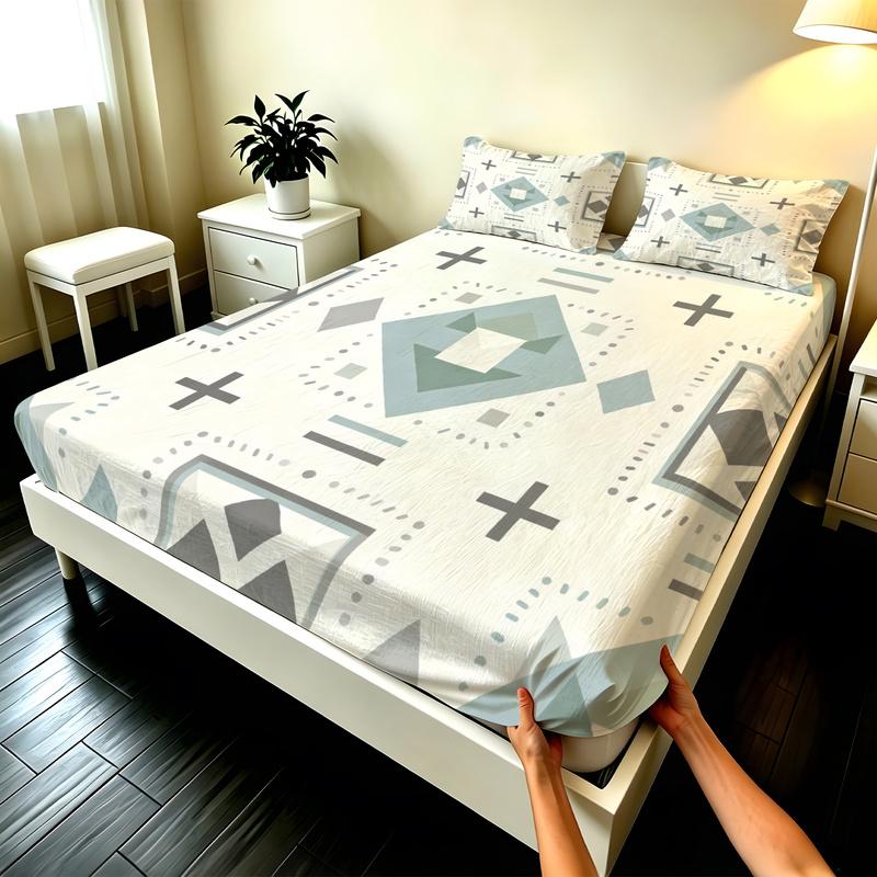 3Pcs Microfiber Fitted Sheet S - огляд і ціна Fitted Sheet Deep