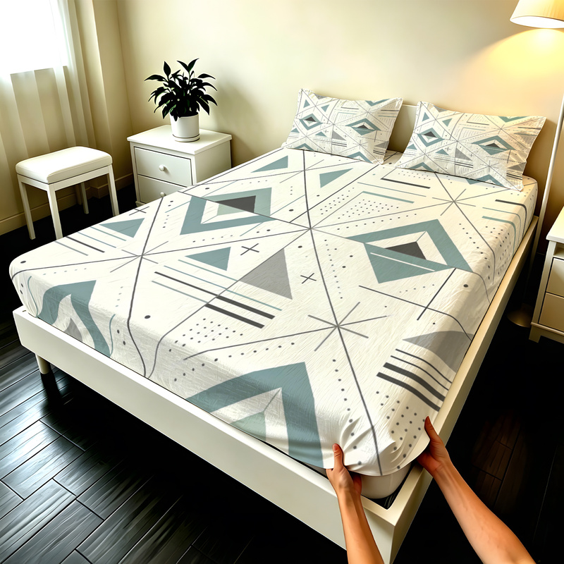 3Pcs Microfiber Fitted Sheet S - огляд і ціна Fitted Sheet Deep